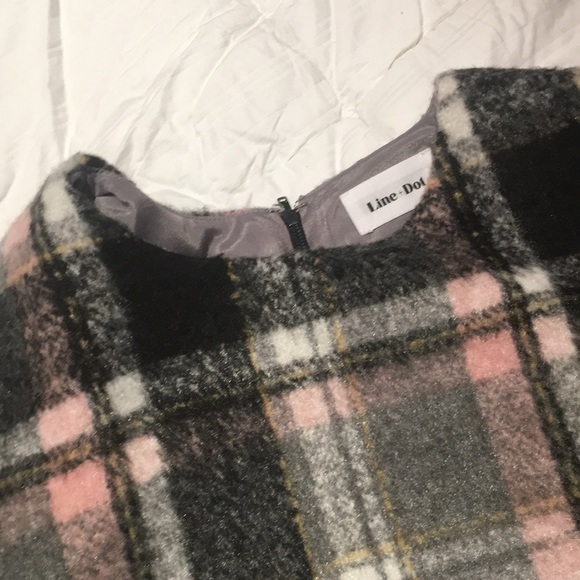 Anthropologie Line & Dot Plaid Dress - Picture 2 of 4